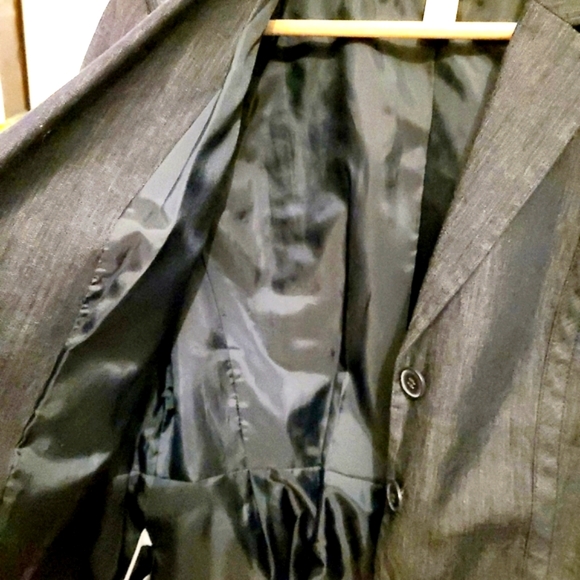 LOFT Chambray Peplum Jacket - NWOT! - Picture 4 of 5